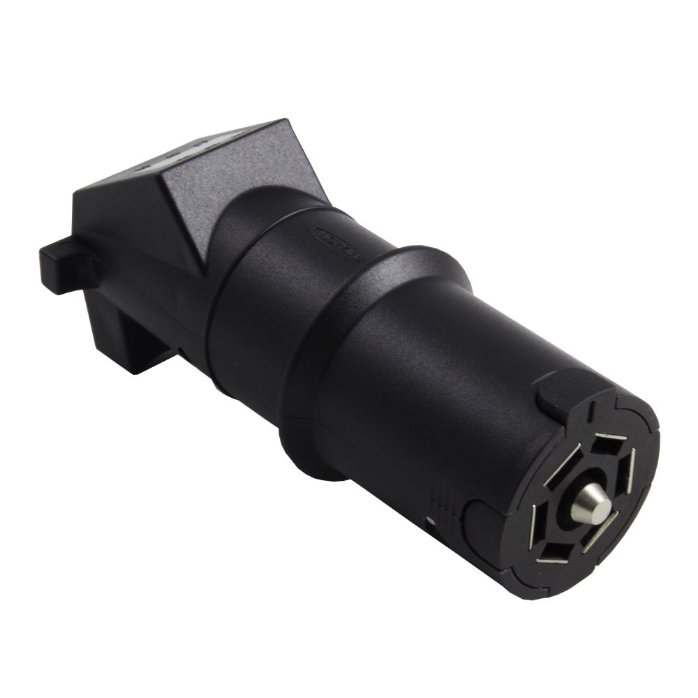 Hopkins 7-Way RV Style Trailer Connector w/ LED Test Lights - Trailer