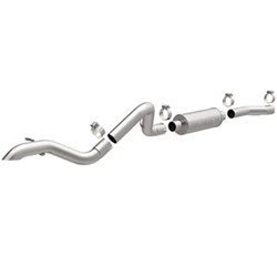 Magnaflow Rockcrawler Cat Bat Exhaust System Manufacturer Review Magnaflow Rockcrawler Series High Clearance Cat Back Exhaust System Stainless Steel Gas