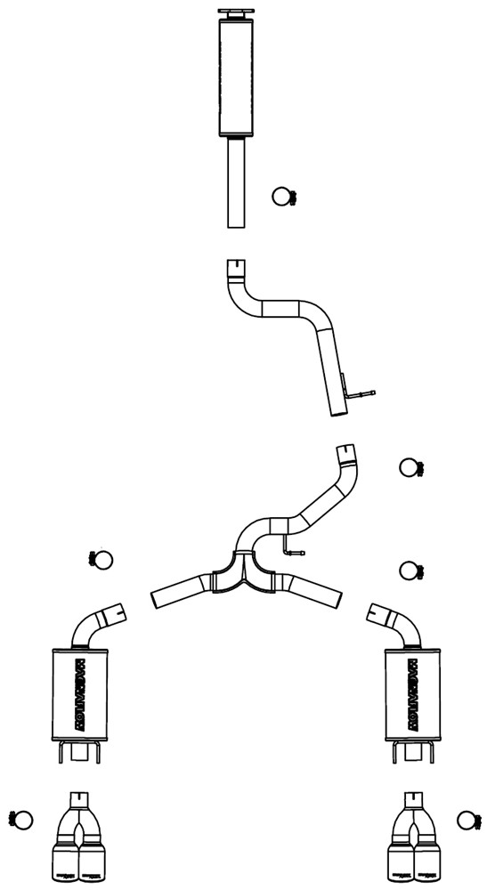 2008 Pontiac Grand Prix Exhaust Systems