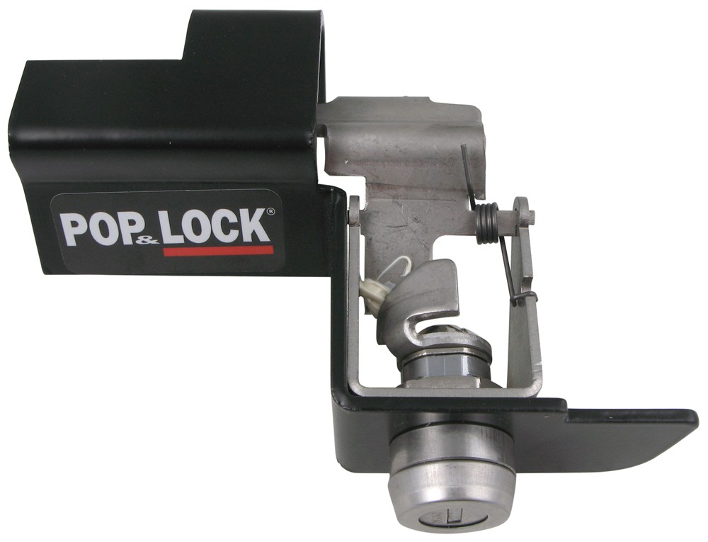 Pop & Lock Custom Tailgate Lock Steel Manual Black Pop and Lock