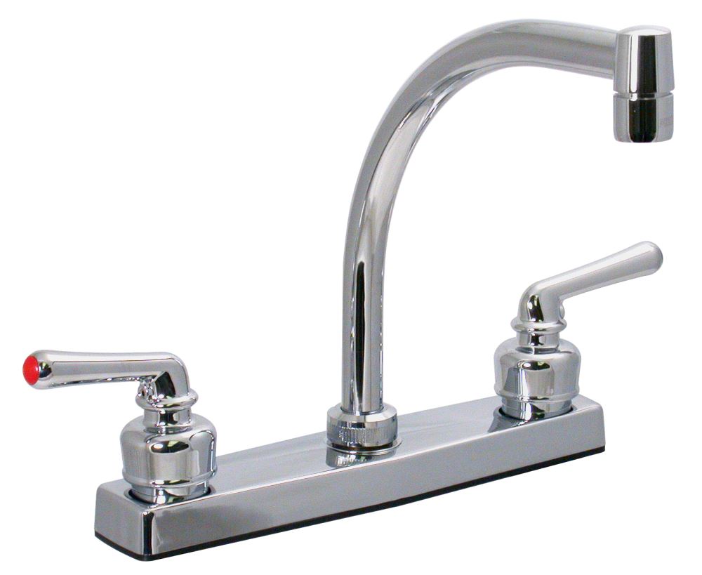 rv kitchen faucet faucets 8 quot dual handle rv kitchen faucet hi arc rv kitchen faucet faucets 8 quot dual handle rv kitchen faucet hi arc
