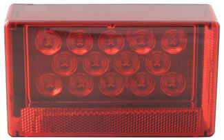led trailer light 6 function submersible 18 camper light lens