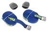 Thule load strap cinch straps with padded cam buckles. 