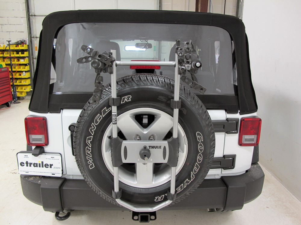 Bicycle Rack For Jeep Wrangler Spare Tire