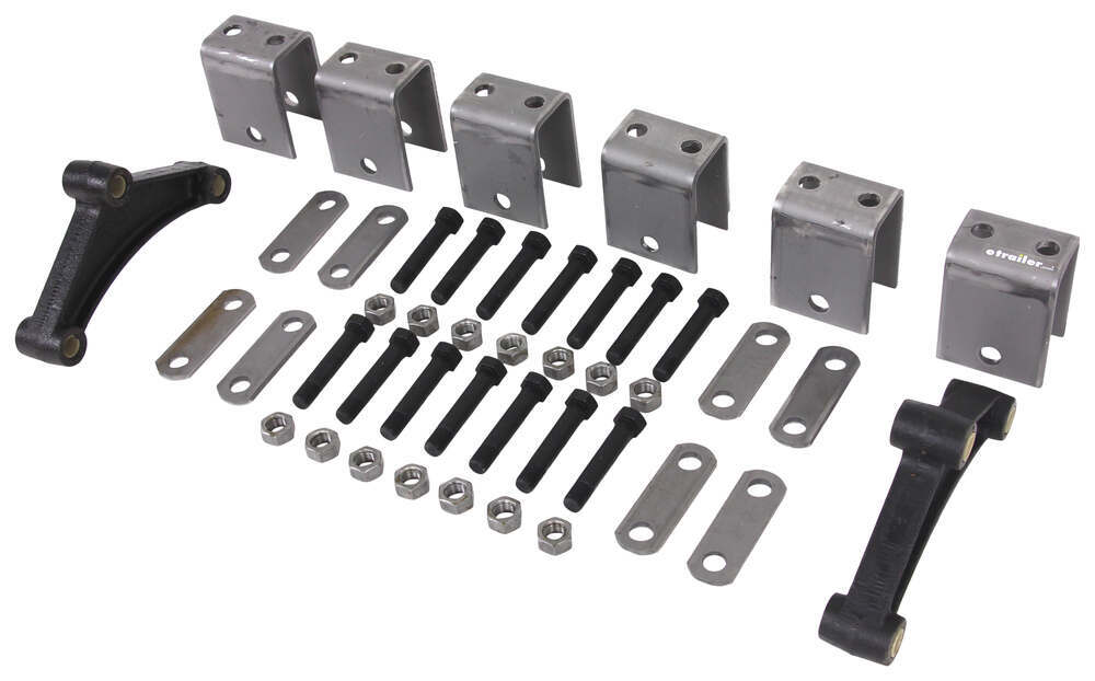 Triple Axle Hanger Kits 1.75 Inch Double Eye Spring