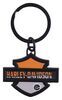 Baron Harley-Davidson bar and shield keychain.