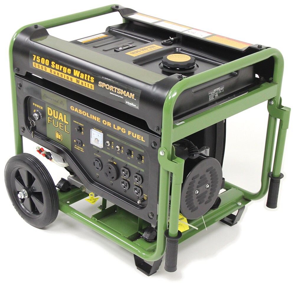 Buffalo Tools Sportsman Series Portable Generator Propane or Gasoline