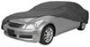 Classis Accessories Overdrive Polypro car cover partly covering sedan.