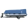 Classic Accessories StormPro pontoon boat cover covering pontoon.