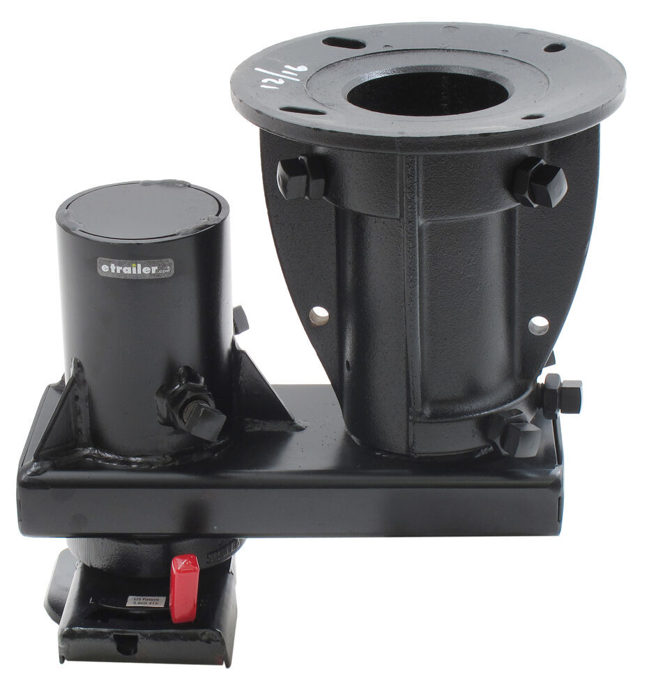 Convert-A-Ball Cushioned 5th-Wheel-to-Gooseneck Adapter w/ Offset - 12 Fifth Wheel Hitch To Gooseneck Ball Adapter
