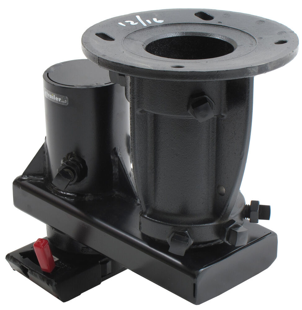 Convert-A-Ball Cushioned 5th-Wheel-to-Gooseneck Adapter w/ Offset - 12 Fifth Wheel Hitch To Gooseneck Ball Adapter