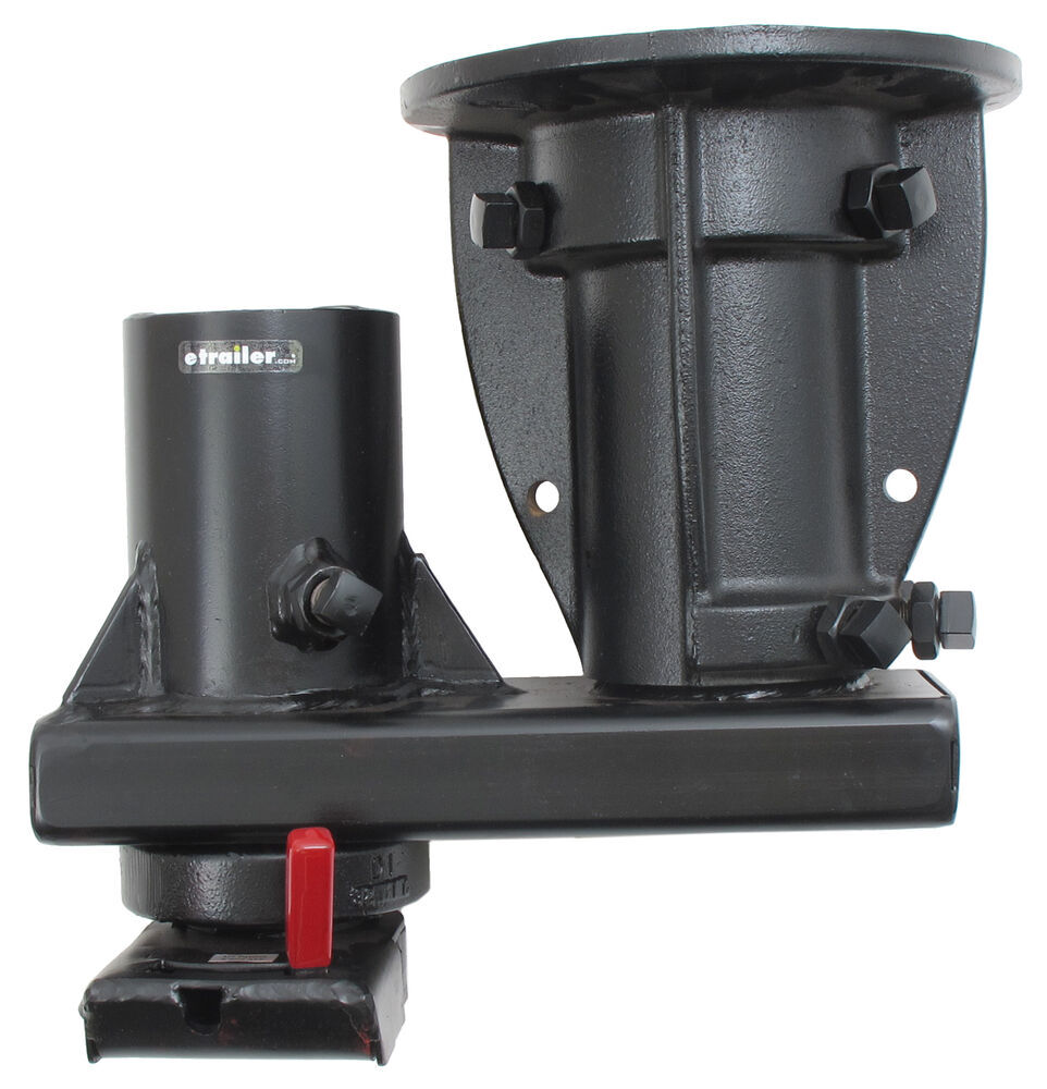 Convert-A-Ball Cushioned 5th-Wheel-to-Gooseneck Adapter w/ Offset - 12 Fifth Wheel Adapter Hitch To Gooseneck Ball
