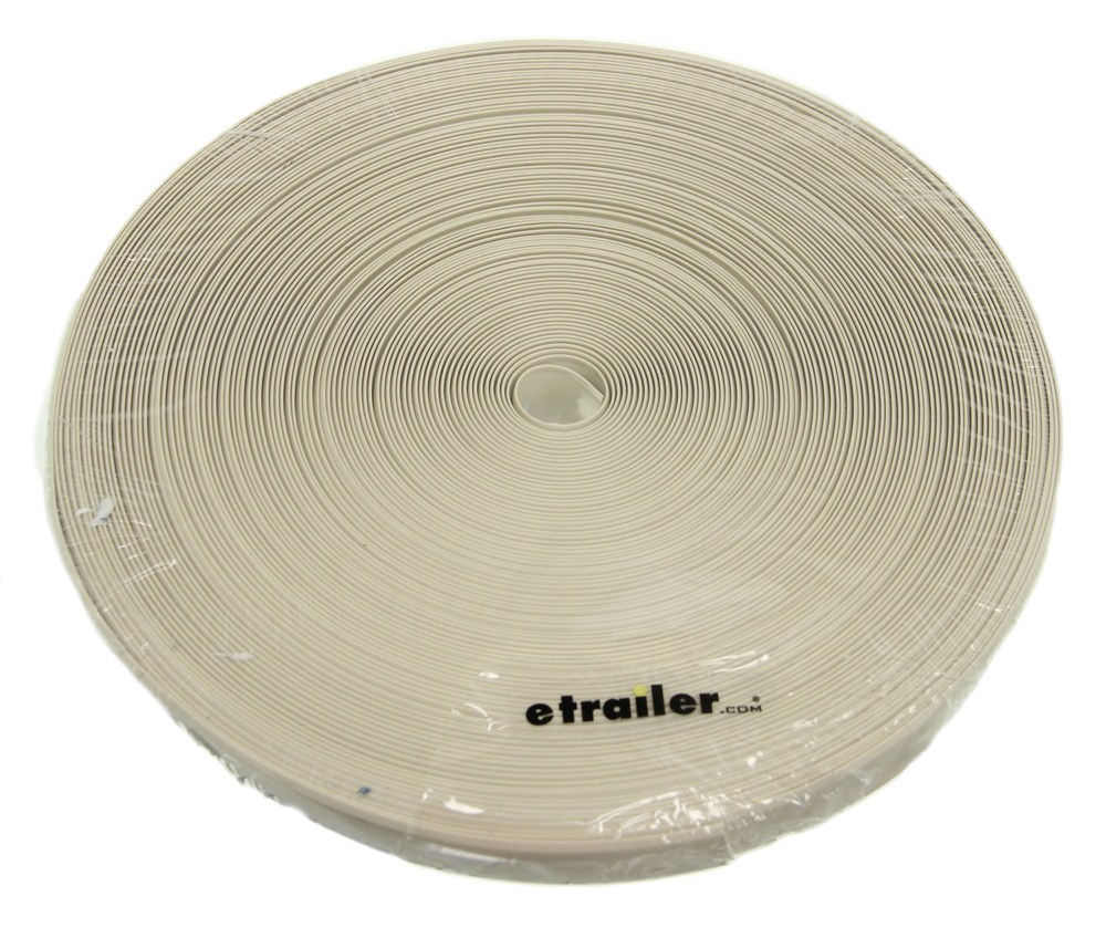 Camco RV Vinyl Trim Insert Colonial White 100' Long x 3/4" Wide Camco RV Exterior CAM25242