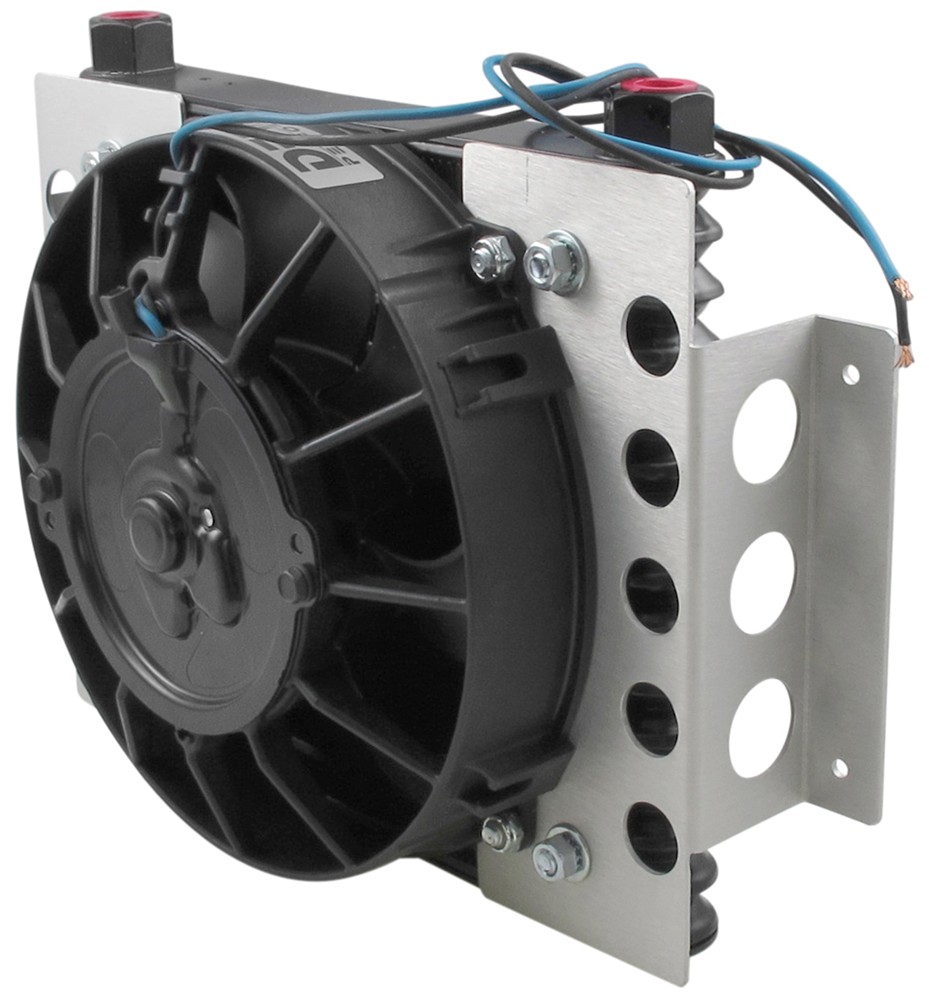 Derale Atomic-Cool Remote Engine Oil Cooler Kit w/ Fan - Class V Derale ...