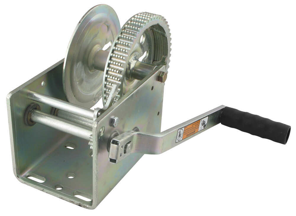 Dutton-Lainson Hand Winch with TUFFPLATE Finish, Two Speed with Direct