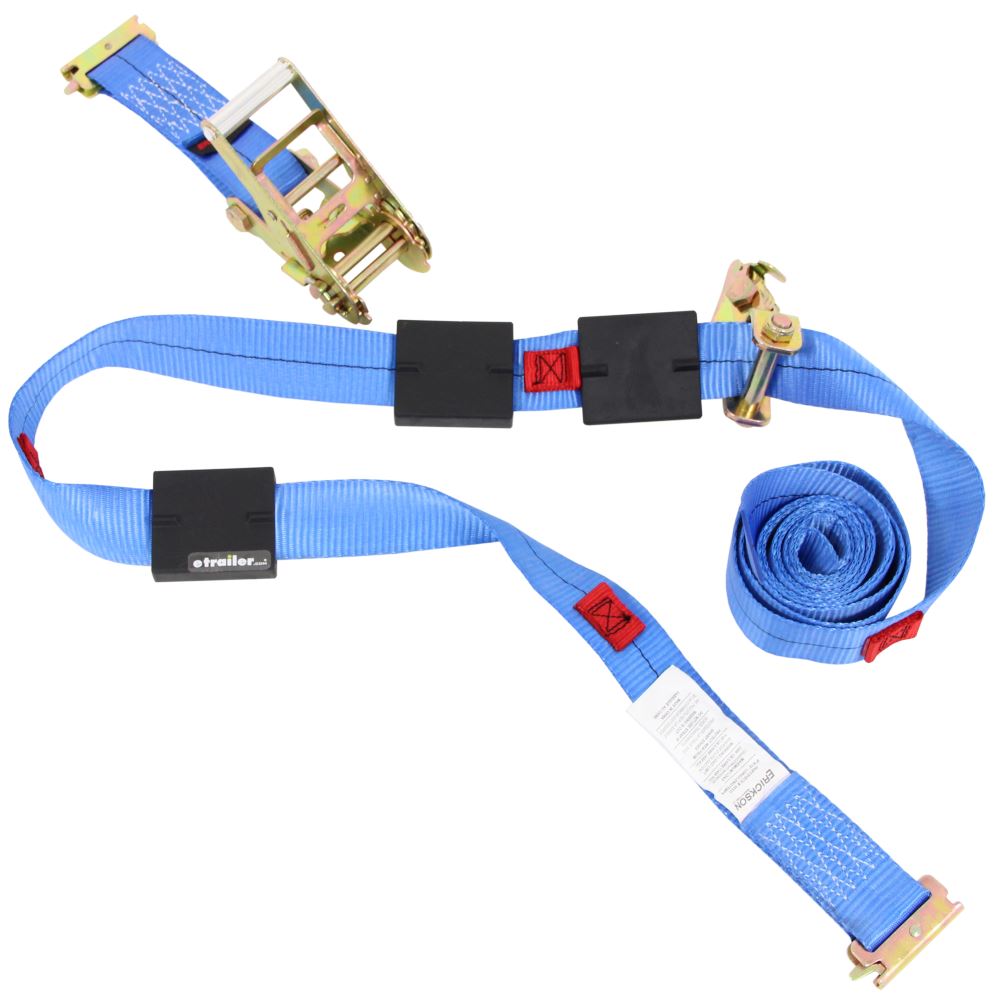 Erickson ETrack Wheel TieDown Strap with Roller Idler and Ratchet 2