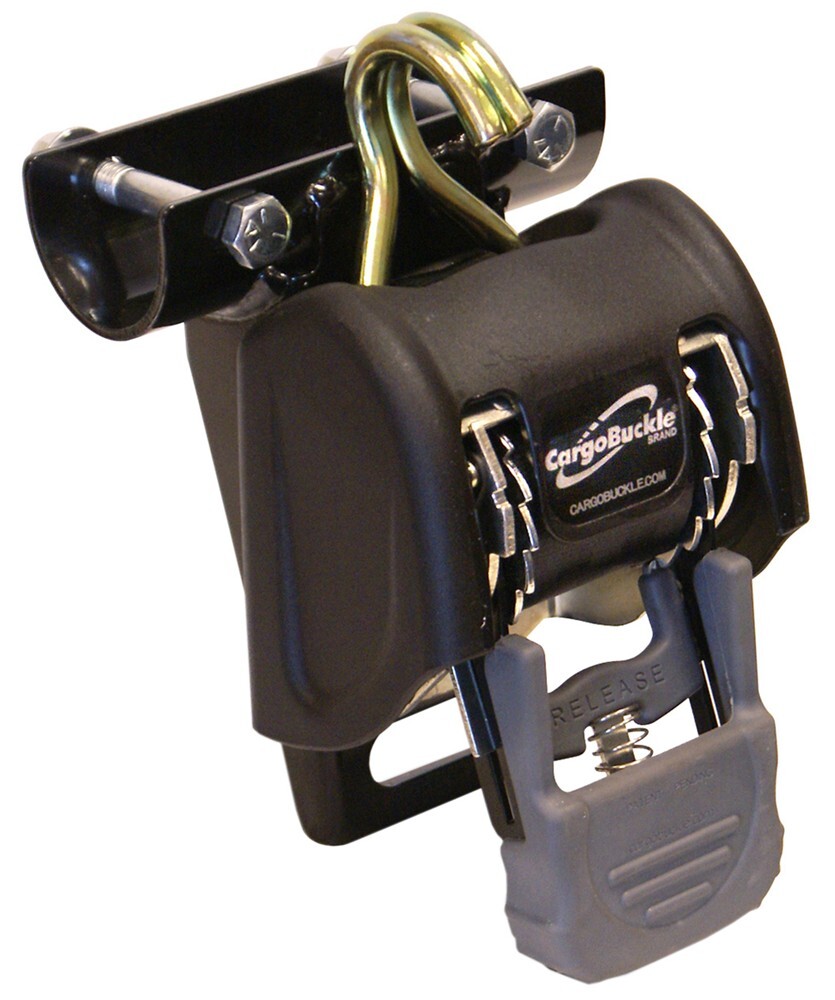 CargoBuckle Retractable Ratchet Strap for Ladder Racks 13/4" Round