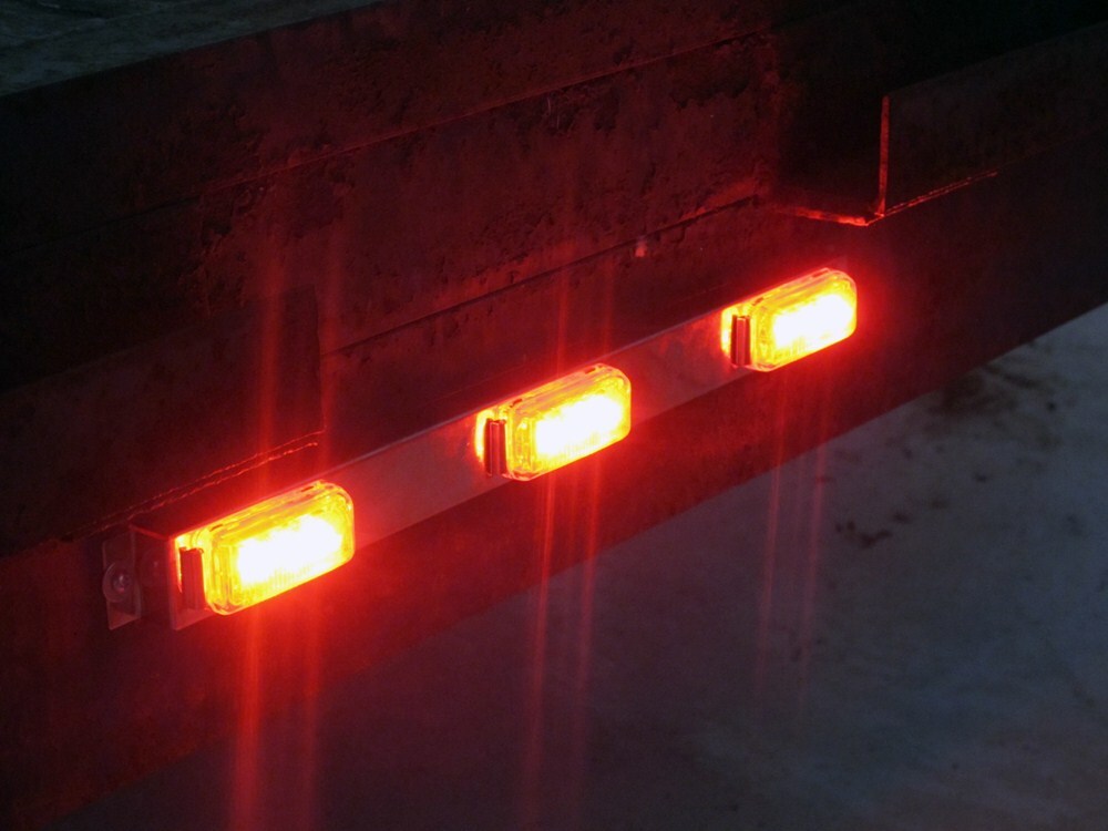 Sealed, 3-Light Truck, Trailer Identification LED Light ...