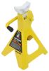 Perfromance Tools vehicle jack stand in yellow. 