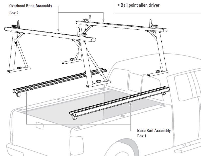 How Do the TracRac Sliding Ladder Racks Attach to Truck Bed Rails