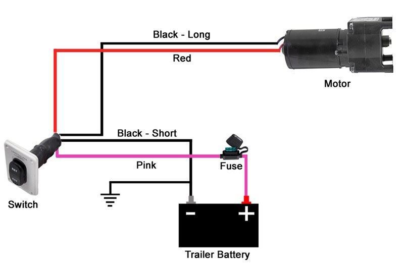 Wiring Guide for Installing 5th Wheel Landing Gear Motor Switch