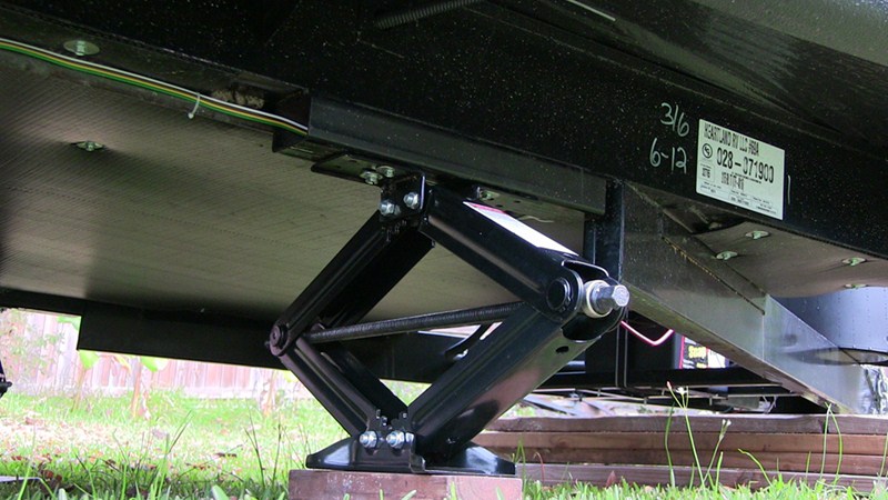 Leveling Scissor Jack - 24" Lift - 5,000 lbs Stromberg