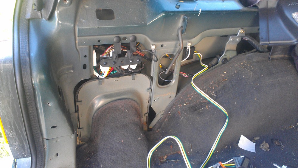 2000 Jeep Cherokee Custom Fit Vehicle Wiring - Tekonsha