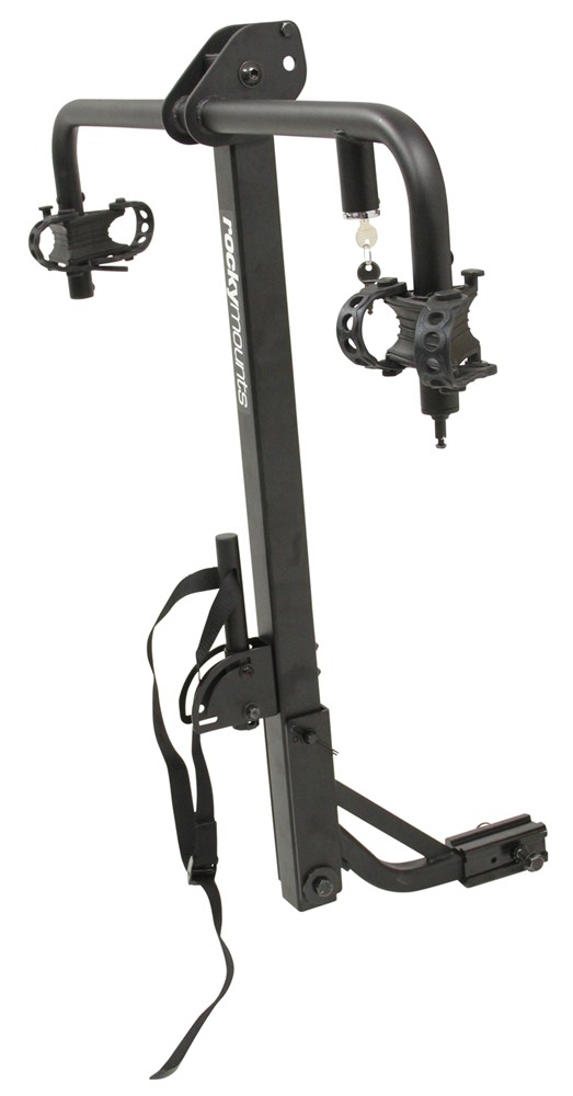 RockyMounts Tandem TailPipe Bike Rack for 1 Tandem Bike Tilting RockyMounts Hitch Bike Racks