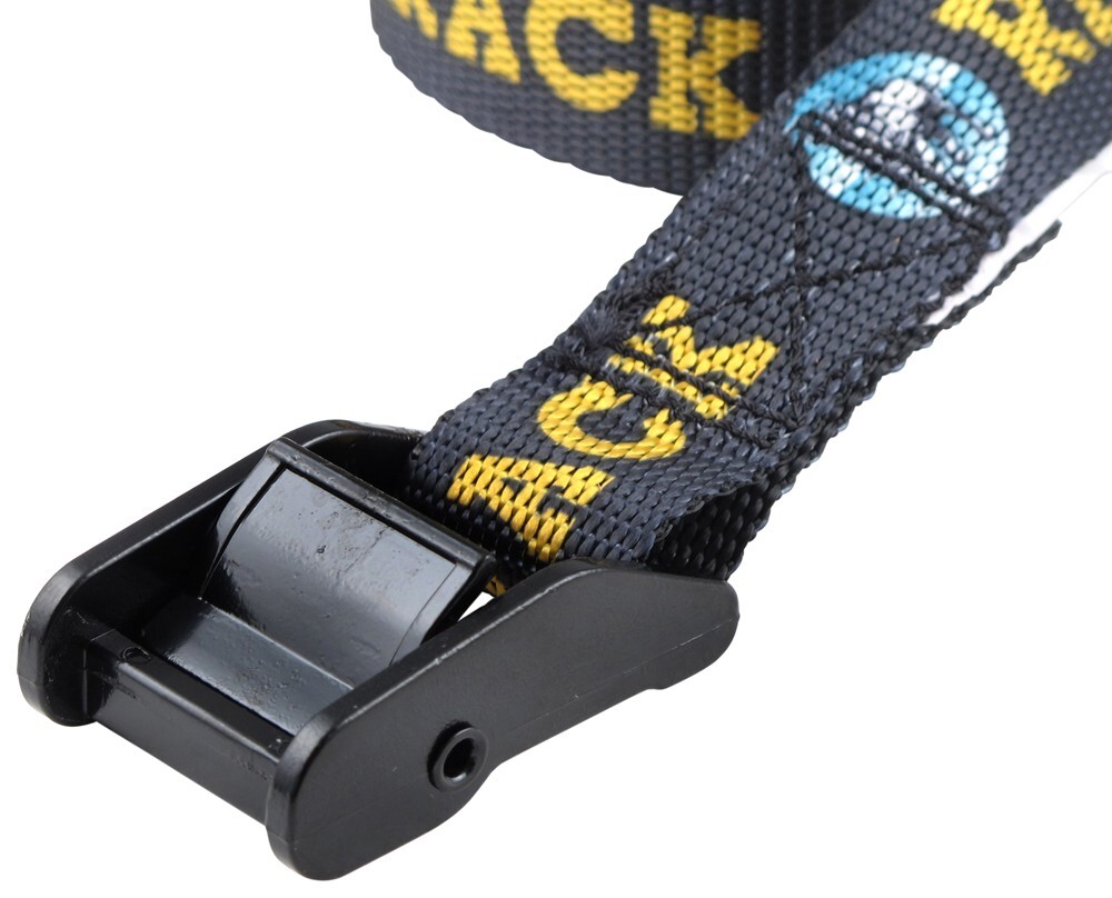 Rhino-Rack RTD45P Cam Buckle Straps - 15ft Heavy Duty Tie Downs With Rubber Protector (4.5m, 496lb Capacity)