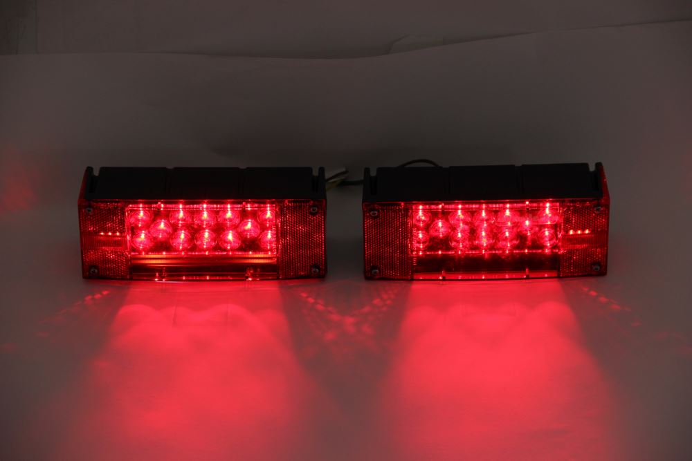 Led Trailer Clearance Side Marker Light With Reflector 2 Wire
