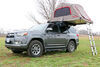 Yakima Skyrise HD roof rack tent open on SUV.