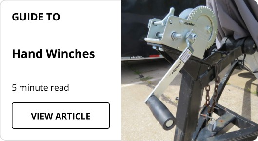 Guide to Hand Winches article. 