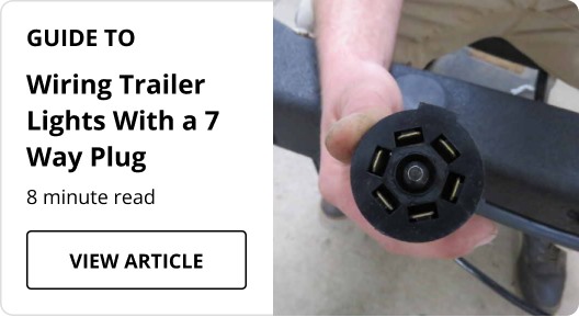 Guide to Wiring a Trailer With a 7 Way Plug article. 