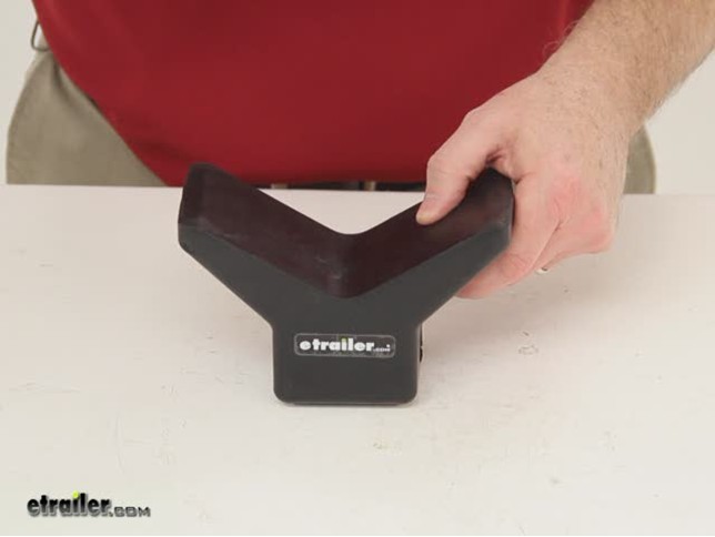 Yates Y-Style Bow Stop for Boat Trailers - Heavy-Duty 