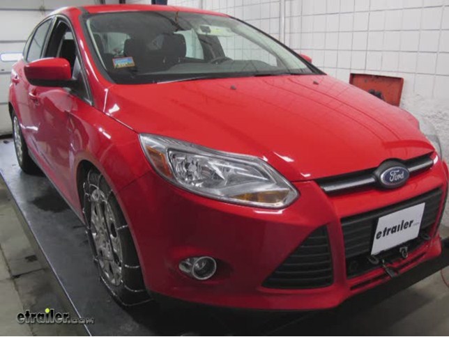 2010 Ford focus snow chains #3