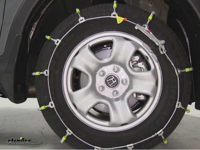 2007 Honda crv snow chains #4