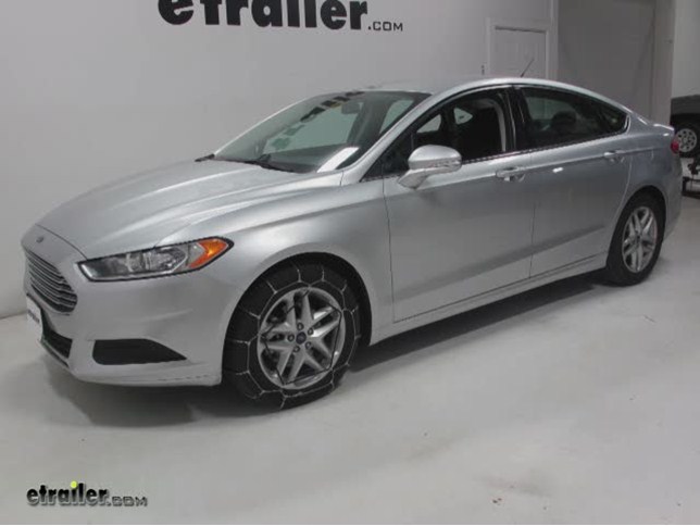 Ford fusion tire chains #4