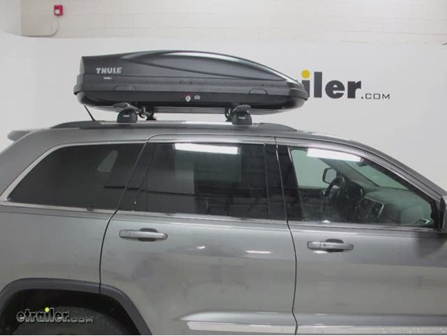 Thule Force XL Rooftop Cargo Box - 17 cu ft - AeroSkin ...