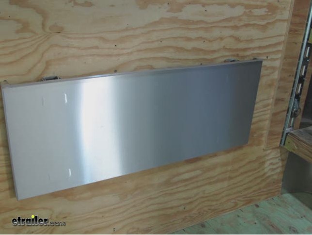 Tow-Rax Wall Mounted Folding Table - Aluminum - 45-1/2" Long x 18-1/2 