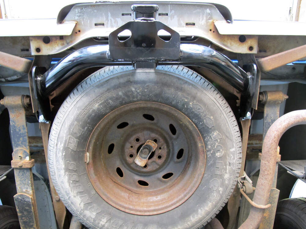 How to remove spare tire from 1998 ford explorer #7