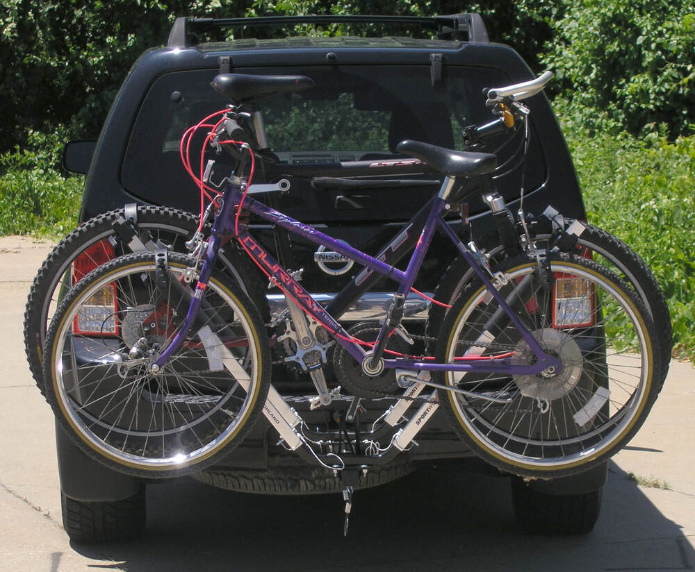 Highland SportWing 4 Bike Rack for 2" Hitches Aluminum Highland Hitch