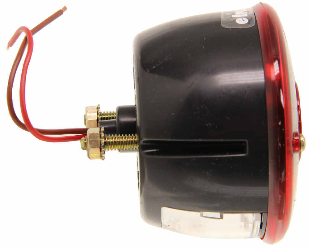Peterson Round Trailer Tail Light With License Plate Light
