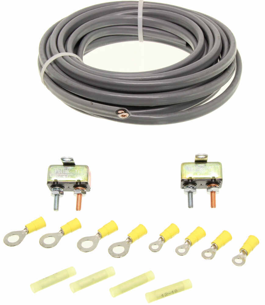 Wiring Kit for 2 and 4 Brake Electric Brake Controllers Draw-Tite