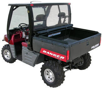 Ranger UTV with Access cover rolled up