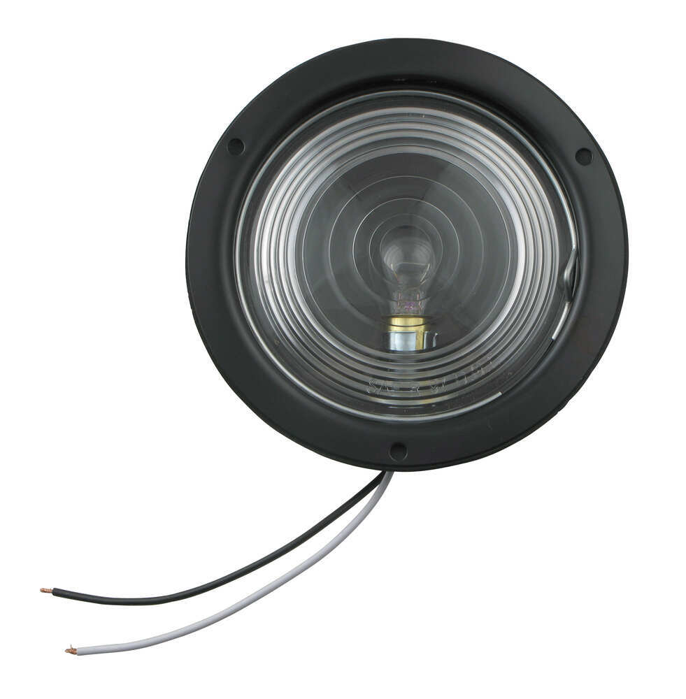 4-1 2 U0026quot Round Trailer Back Up Light Flange Mount 2 Wire