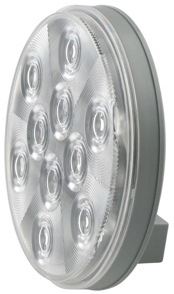 Sealed 4 U0026quot Round Led Trailer Utility Light Flush Mount 10 Super Diode