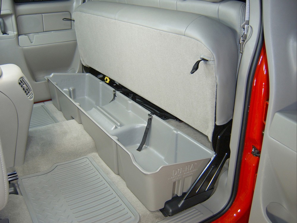 Du-Ha Truck Storage Box and Gun Case - Under Rear Seat - Dark Gray Du ... Du-Ha Truck Storage Box and Gun Case - Under Rear Seat - Dark Gray Du ...