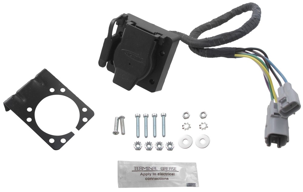 Compare Hopkins Tow Package vs Replacement Multi-Plug ... curt 7 way wiring diagram 