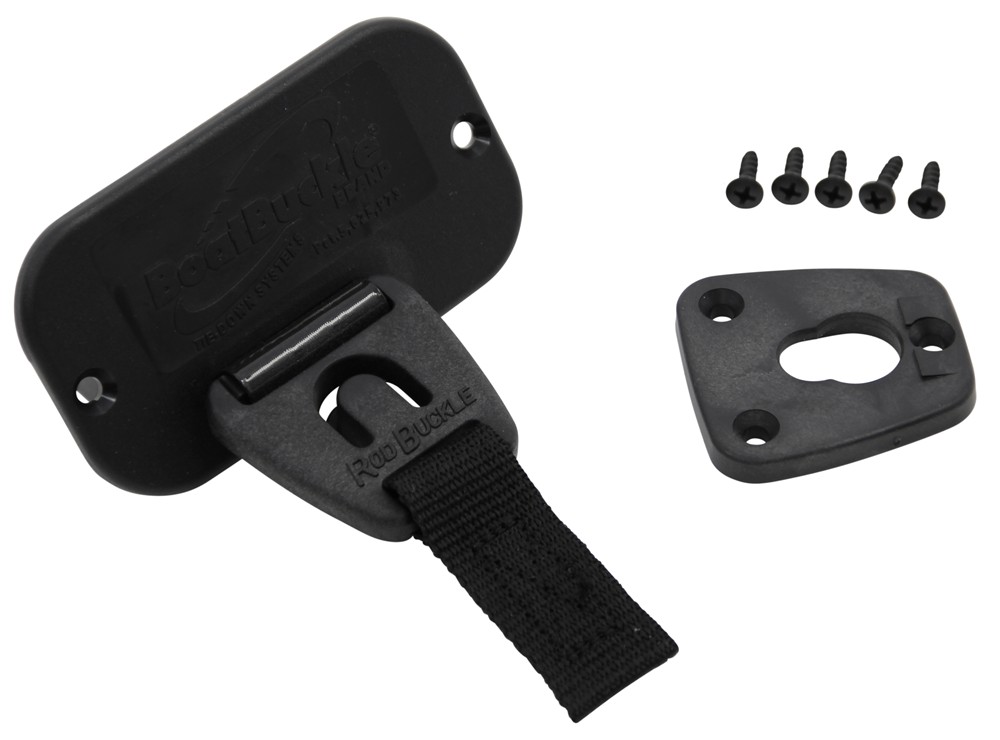 rodbuckle retractable fishing rod tie-down strap - 2