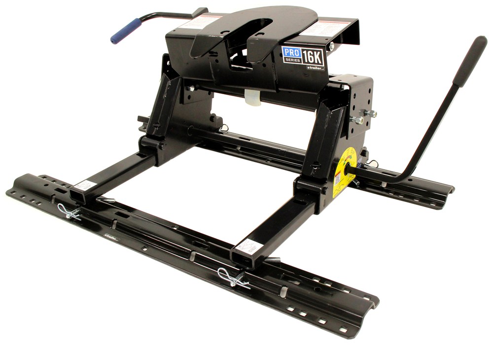 Pro Series 5th Wheel Trailer Hitch w/ Slider, Rails and Installation ...